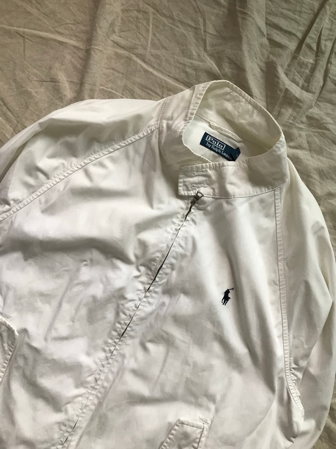 대장급 (주)두산 00년대 폴로 랄프로렌 코튼 면 바라쿠다 자켓 상품이미지7