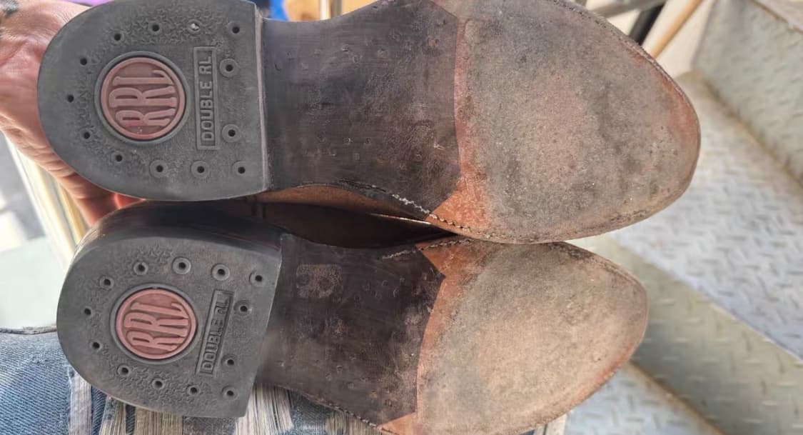 rrl 플레인뷰 러프아웃 스웨이드 부츠 8.5 상품이미지6