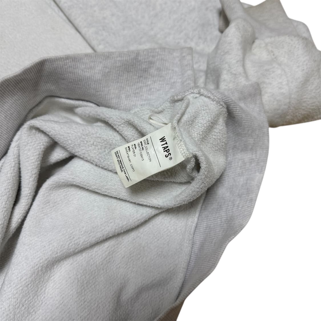 더블탭스 하프집업 스웻셔츠 상품이미지7