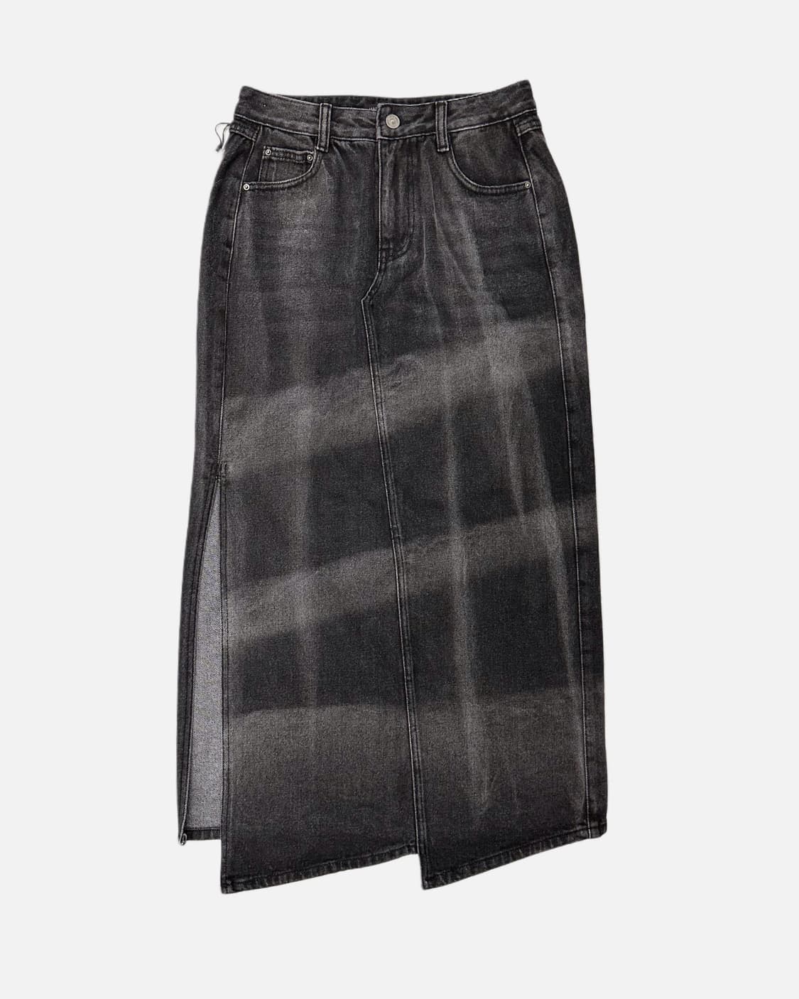 spotlight side slit denim skirt 상품이미지2