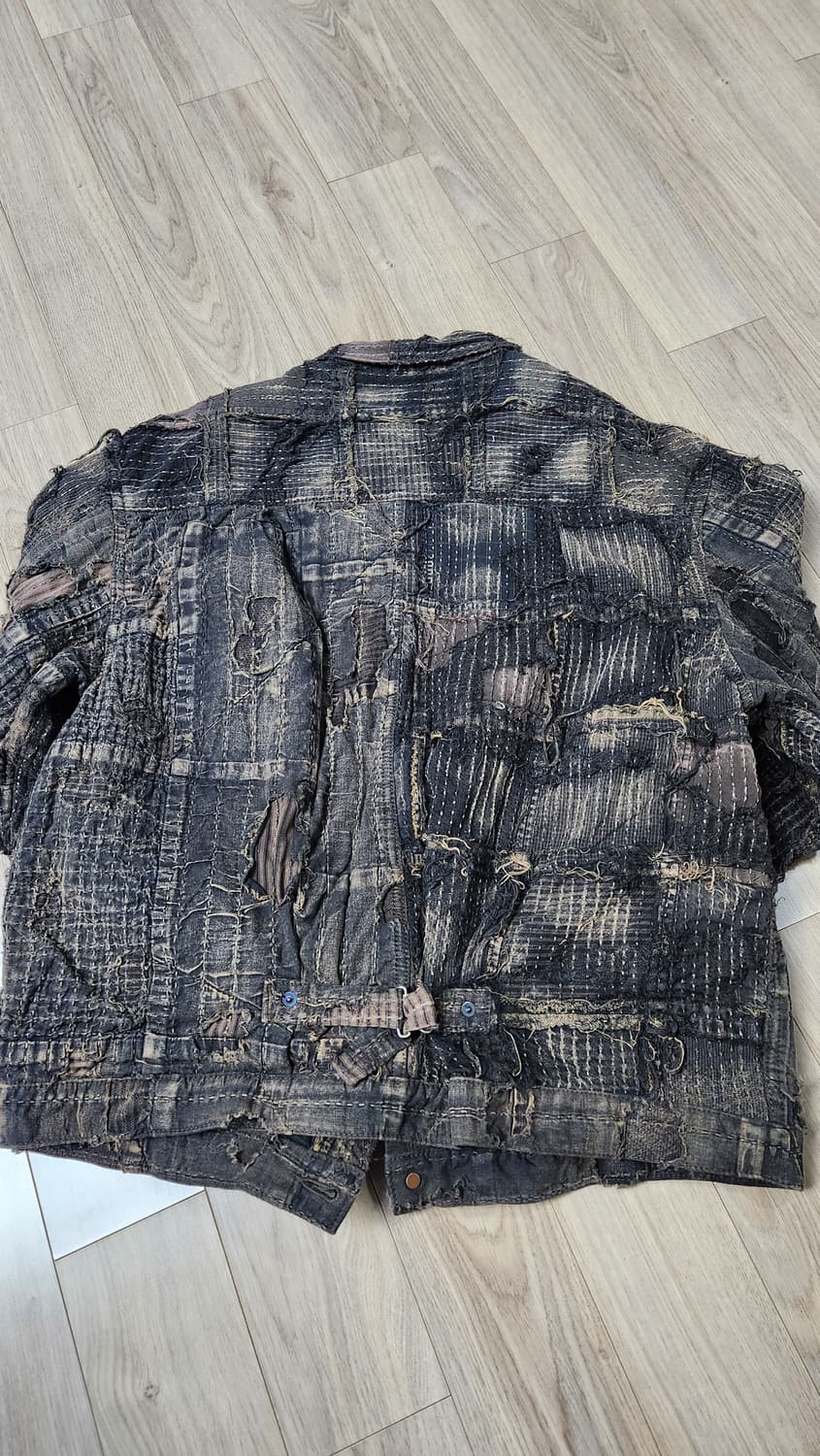 캐피탈 블랙 티 코어 보로 스프링 1st 자켓 블랙 상품이미지2