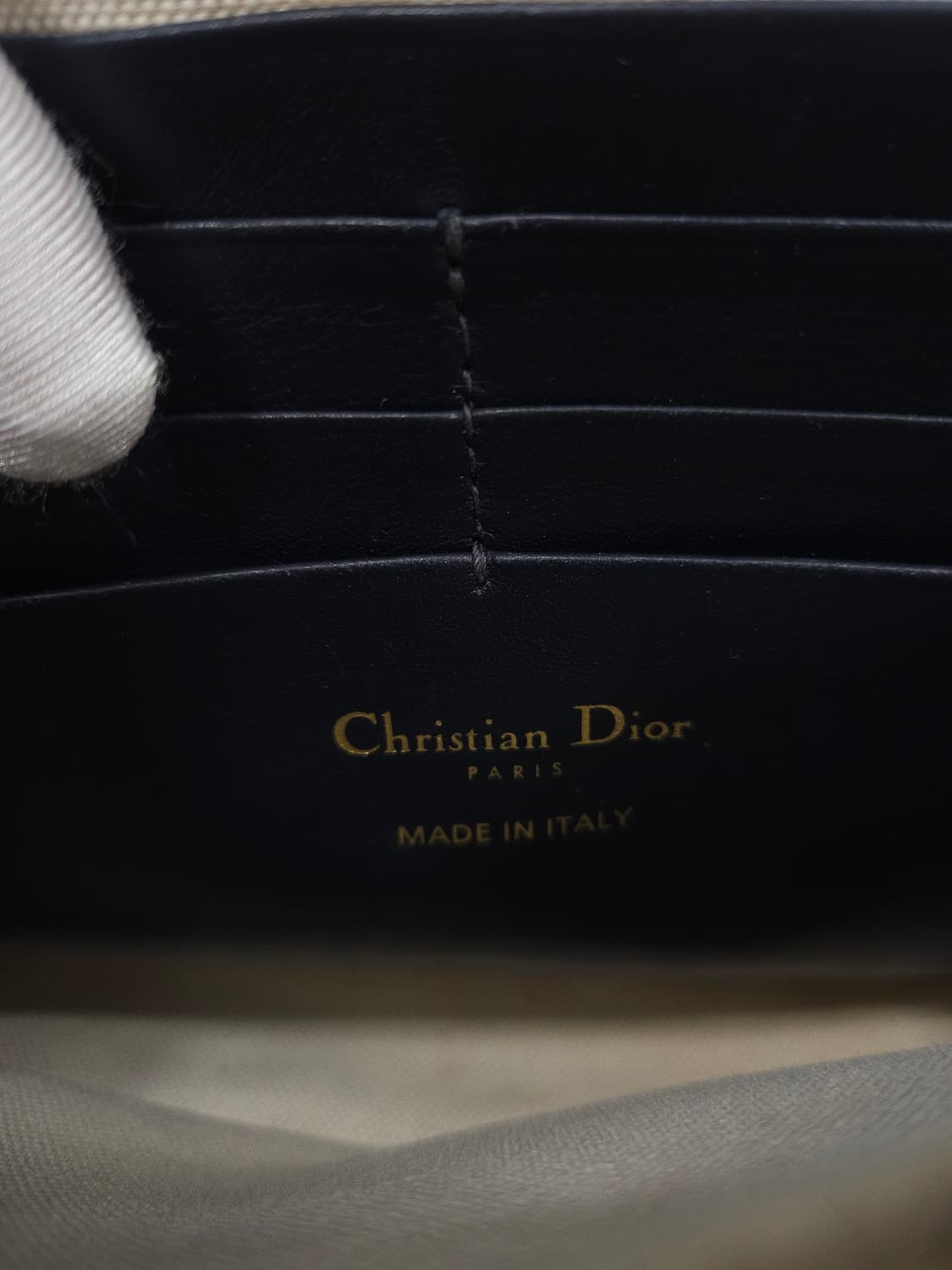 디올 오블리크 새들 체인 파우치 상품이미지10