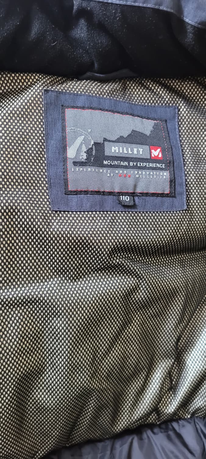 (남성110사이즈) 밀레 겨울 패딩(거위털100) 상품이미지7