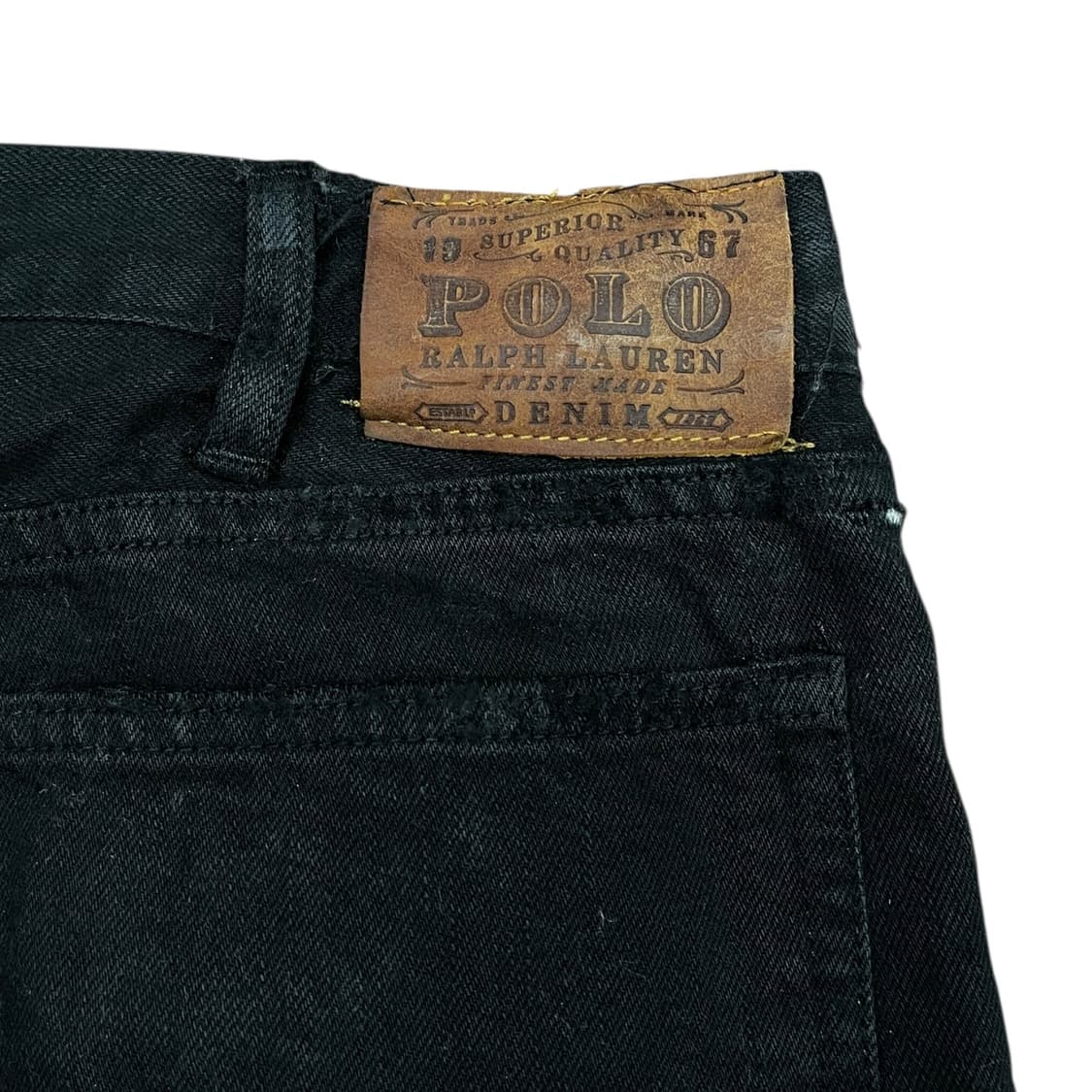 폴로 랄프로렌 흑청 데님팬츠 상품이미지4