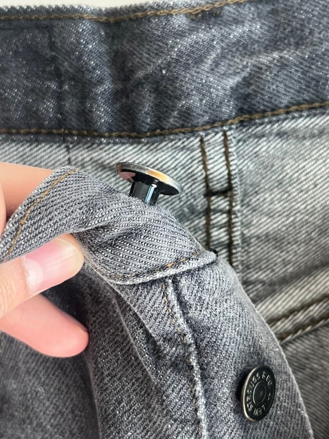 1980s Levi's 501 0656 Black Jean 상품이미지3