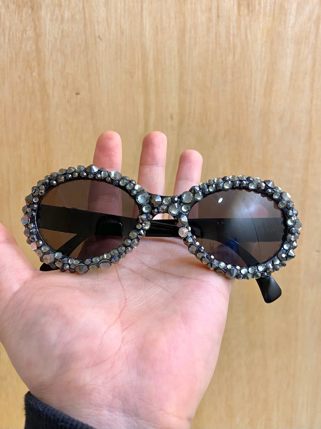 VTG stone setting sunglasses 큐빅 세팅 선글라스 상품이미지6