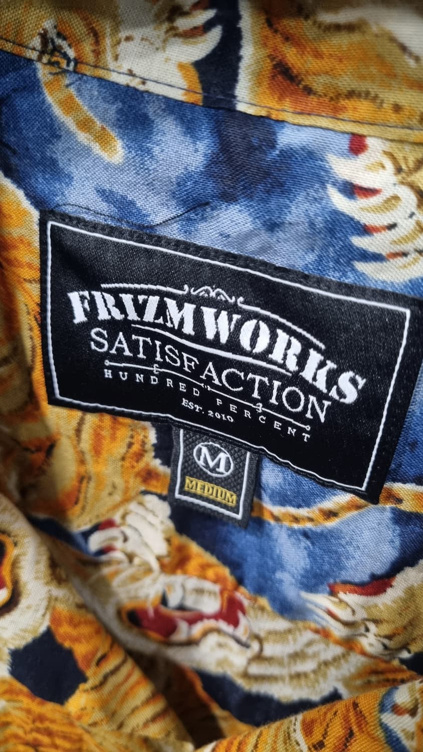FRIZM WORKS (프리즘웍스) 타이거 하프셔츠 100추천(m) 상품이미지2