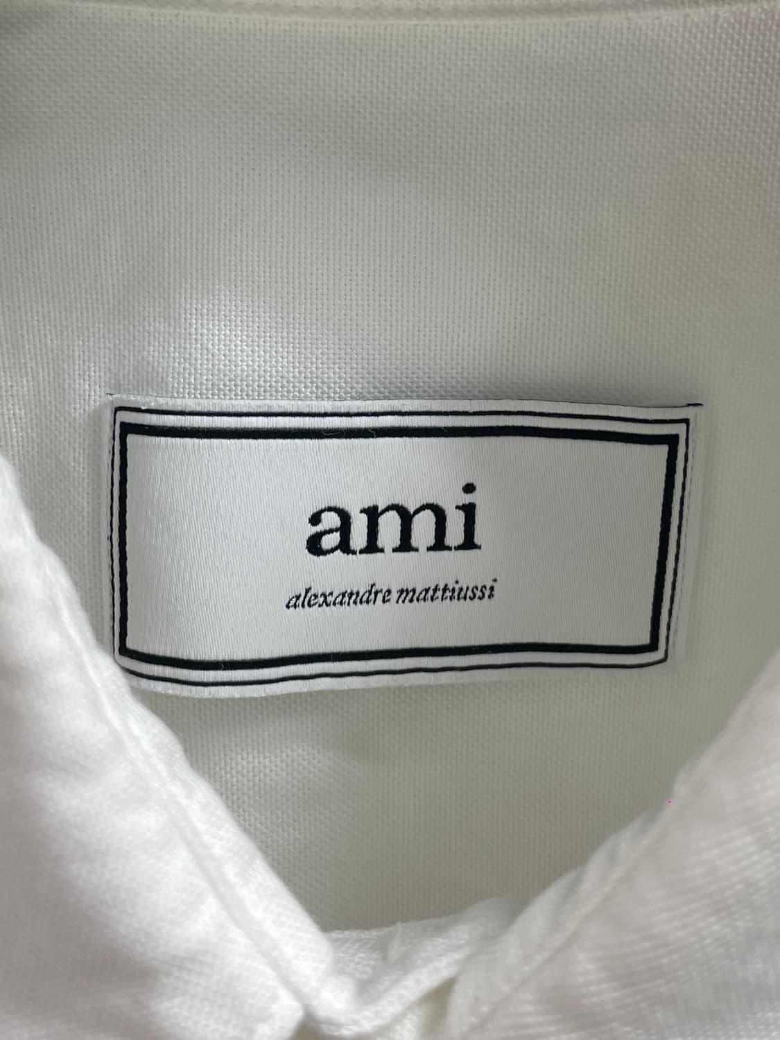 아미 하트로고 옥스포드 셔츠 (on.16) 상품이미지5