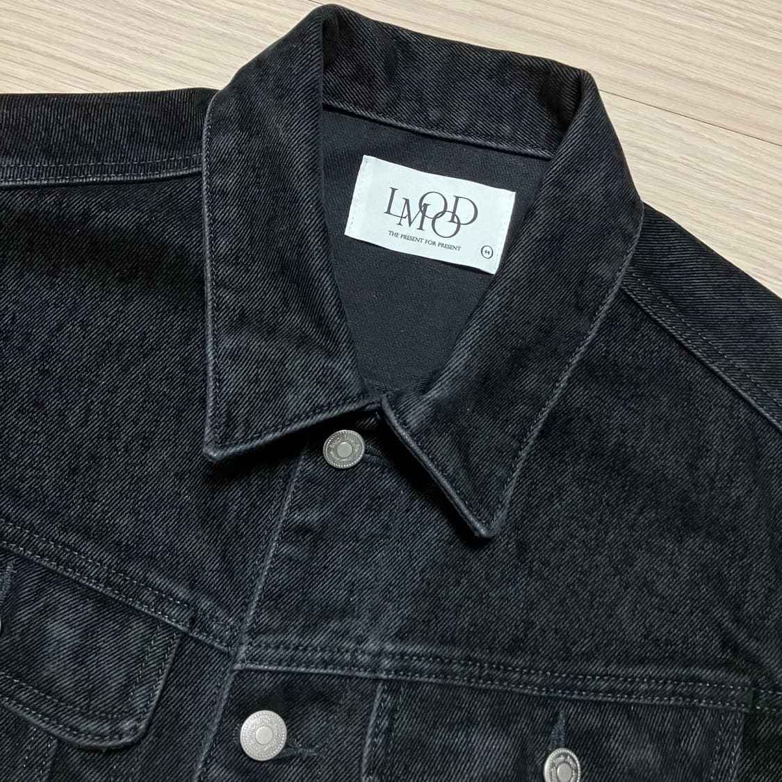 [엘무드] 버번 데님 트러커 자켓 44 상품이미지4