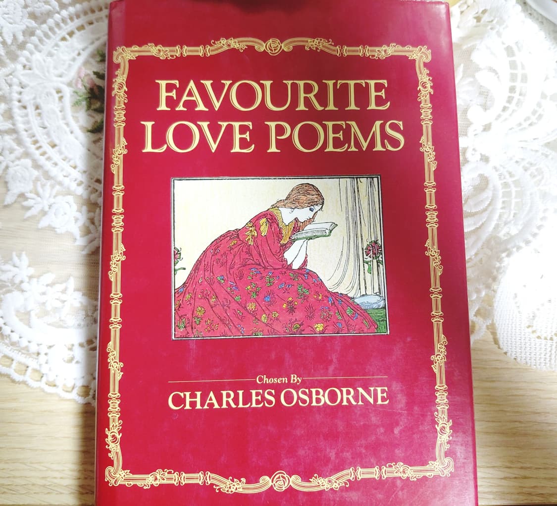 Vintage 아르누보풍 삽화 가득한 아름다운 빈티지 앤틱 시집 상품이미지1