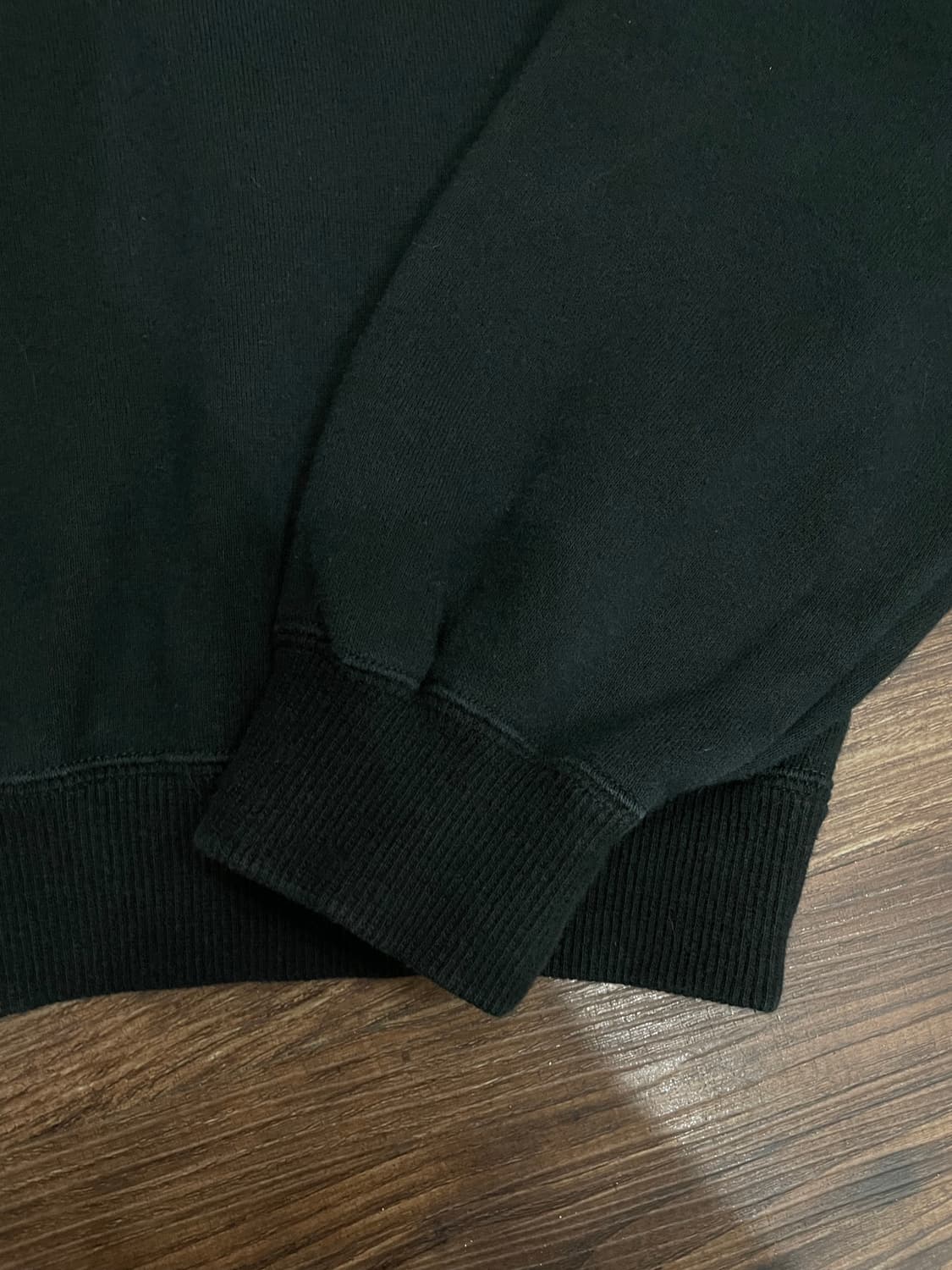 Stussy Crop Hoodie Black 상품이미지4