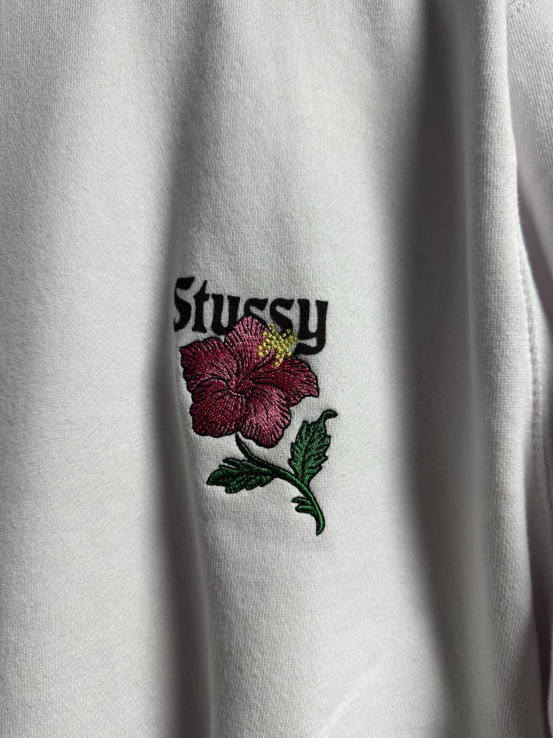 스투시 cali rose 맨투맨 M 아카이브제품 착용x 상품이미지4