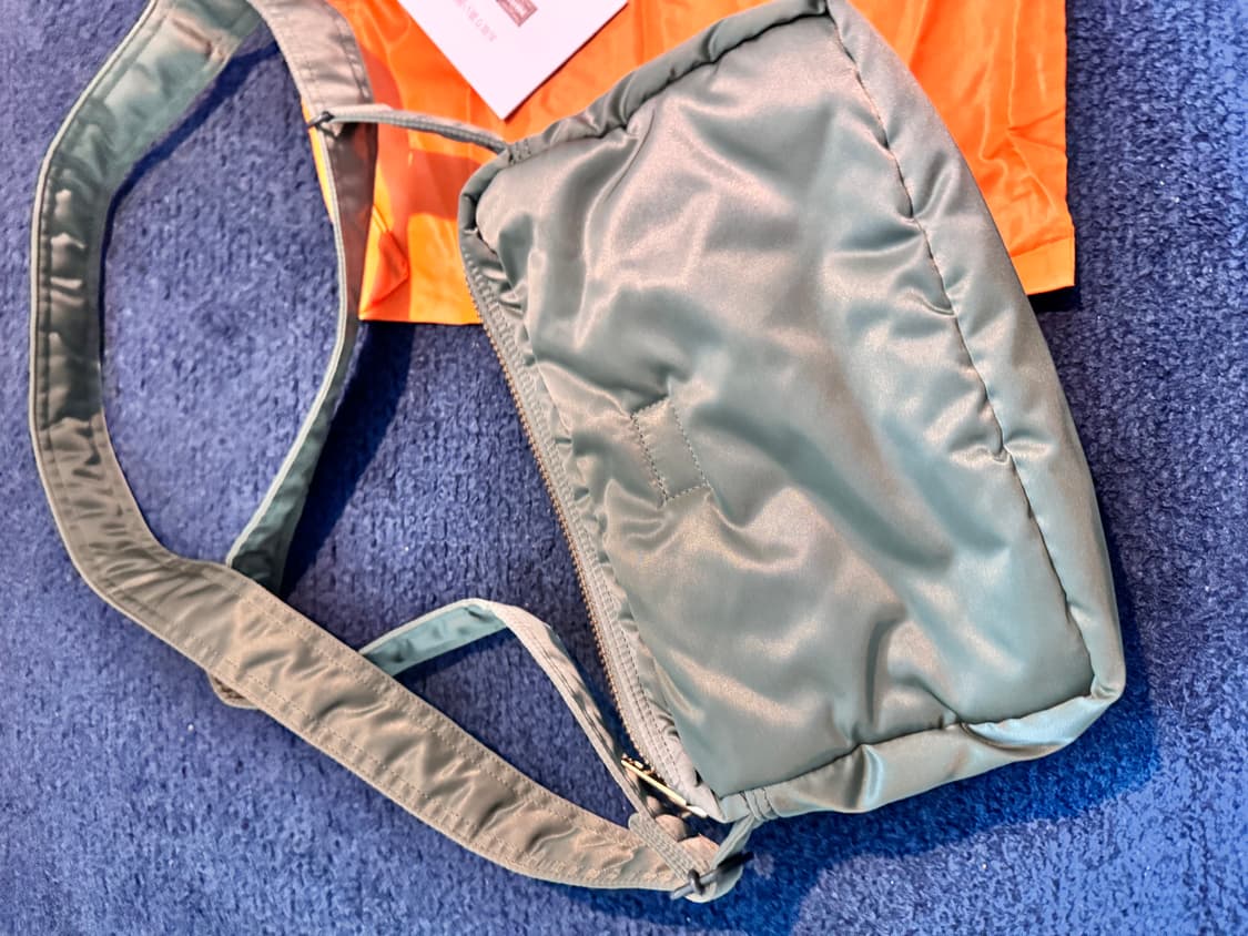 포터 탱커 크로스백 + 더스트백 + 쇼핑백 탱커 숄더백 스몰 세이지 상품이미지4