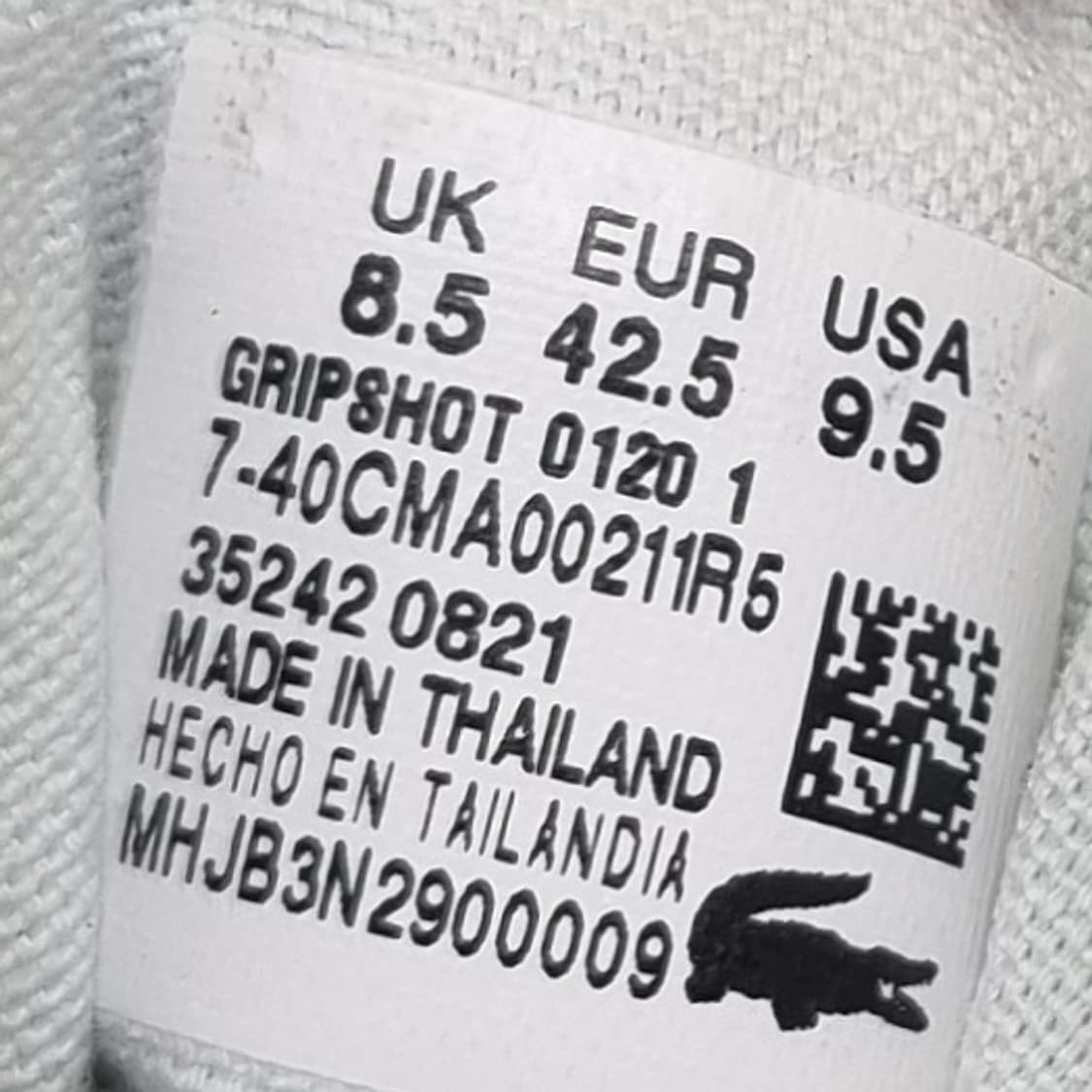 라코스테 그립샷 남성스니커즈42.5 275 상품이미지6