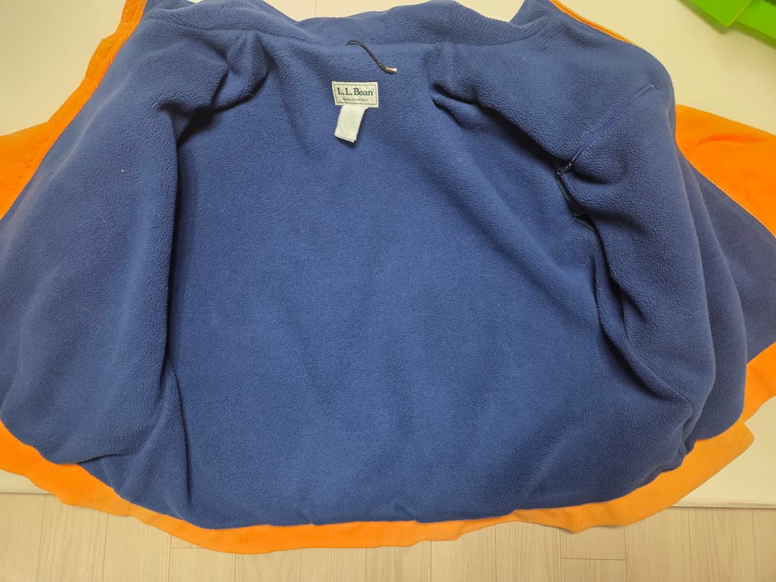 엘엘빈 웜업자켓 옐로우 실사이즈110 이종원 상품이미지6