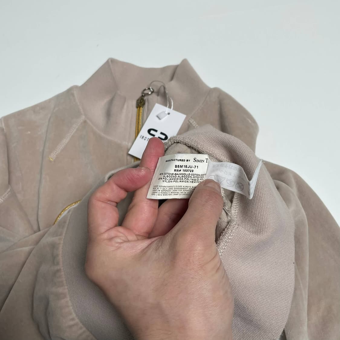 Armani jeans AJ레터링 집업 자켓 상품이미지6