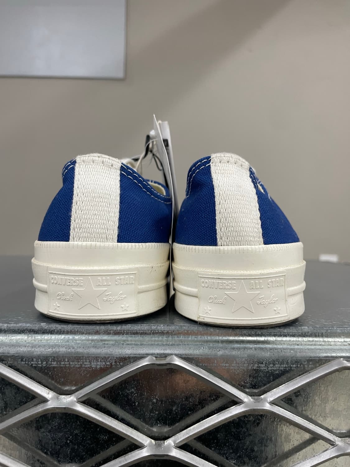 컨버스 x 꼼데 블루 로우 230mm(박스x)(gr-4618) 상품이미지3