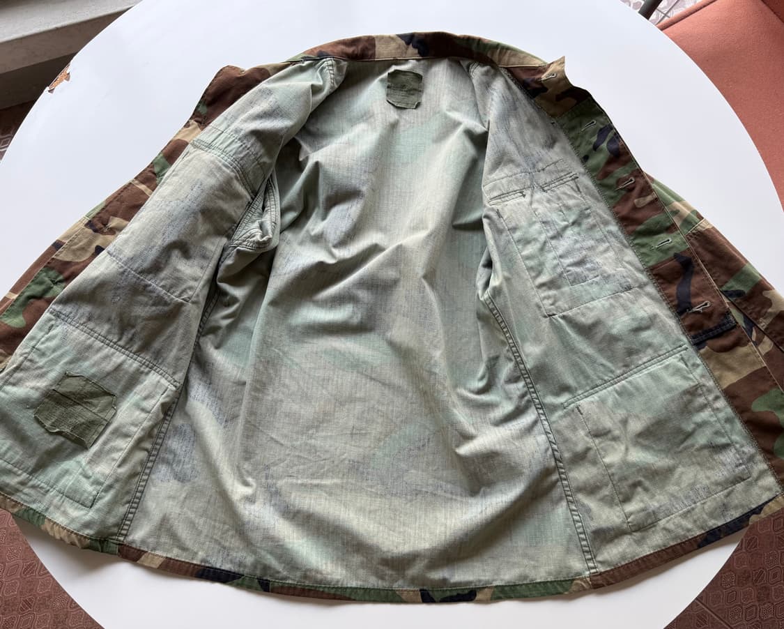 US army 빈티지 Woodland Camouflage 상의 상품이미지6