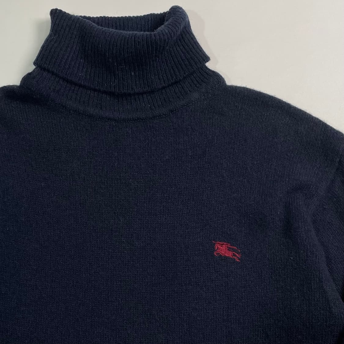 90s 버버리 터틀넥 울 니트  상품이미지3