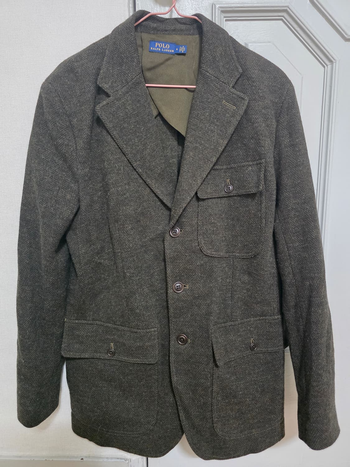 폴로랄프로렌 울 블렌드 헤링본 자켓 스포츠 코트 상품이미지1
