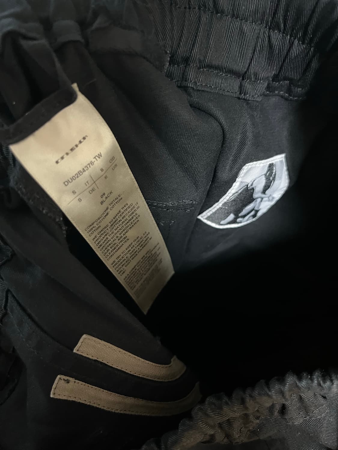 릭오웬스 태권도 크리치 카고 팬츠 TW 상품이미지3