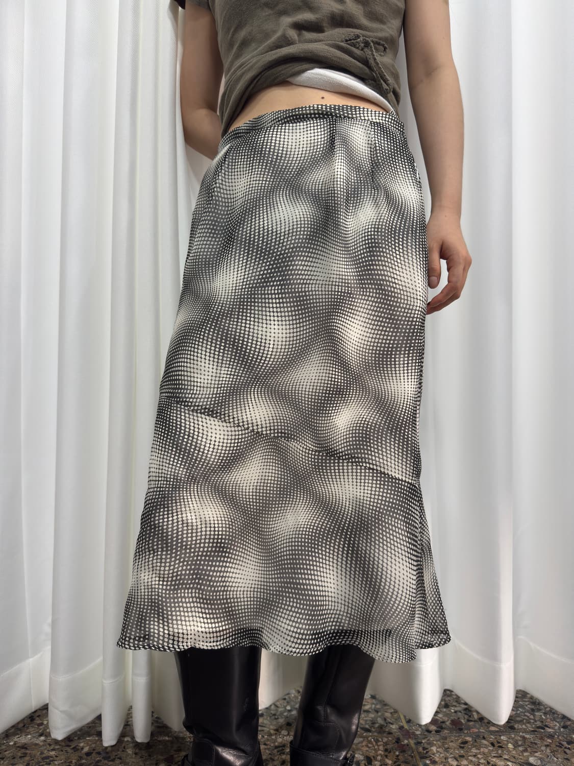 printing midi skirt 상품이미지3