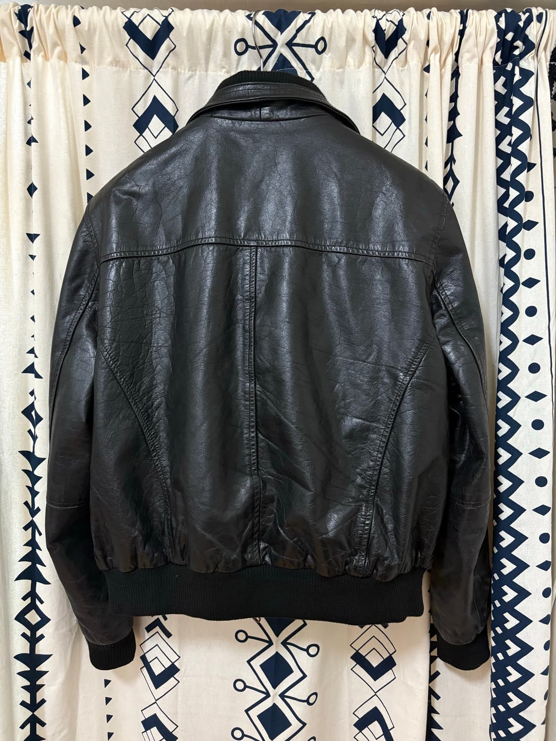 toro skins / 빈티지 가죽 블루종 상품이미지7