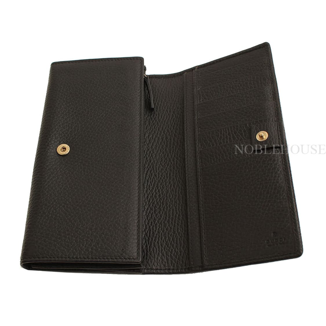 구찌 블랙 스윙 플랩 장지갑(354498) 상품이미지5