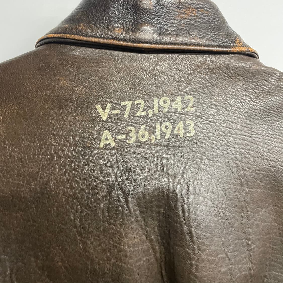 아비렉스 A2 가죽자켓 상품이미지8