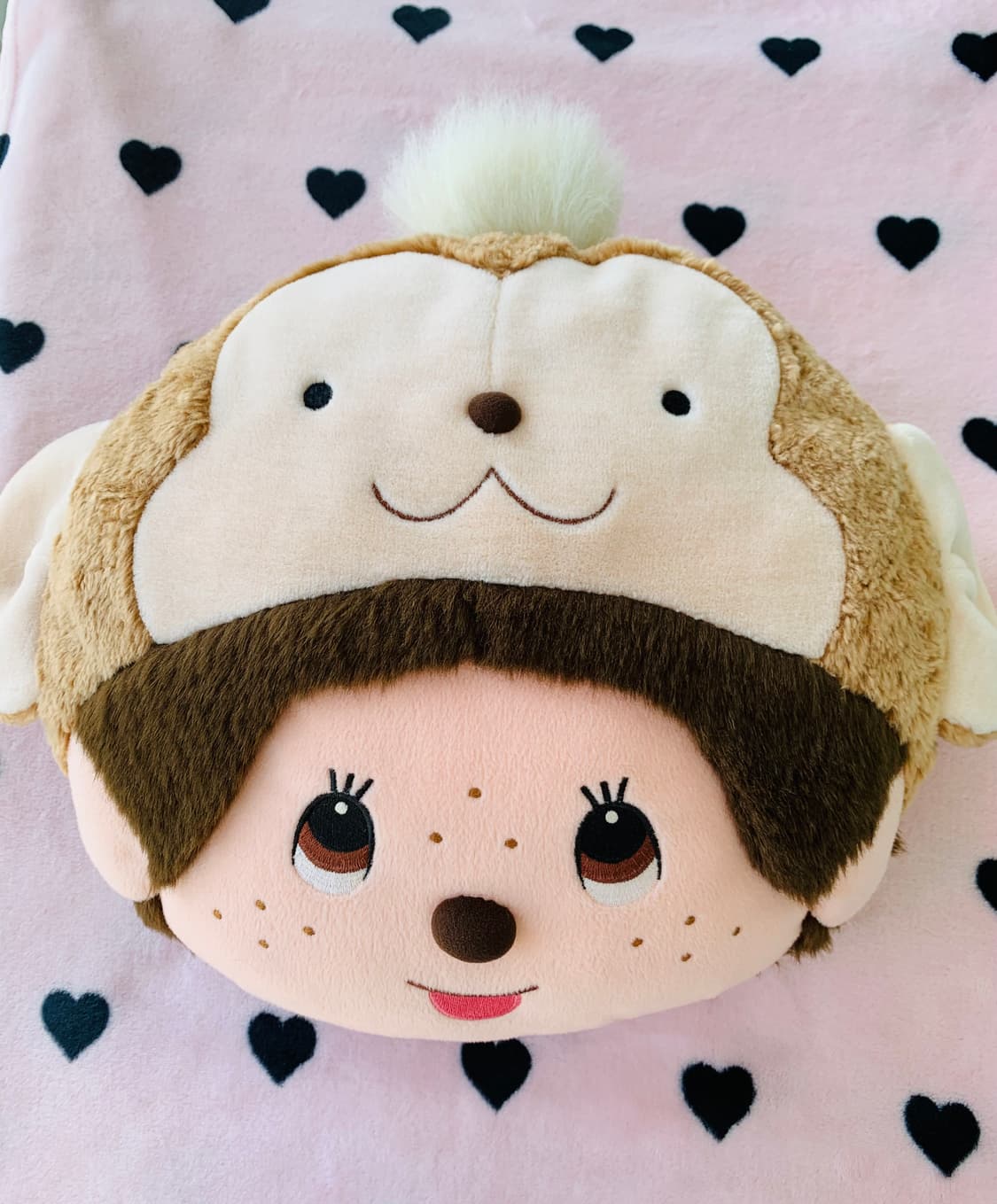 🤎대형 애니멀 몽키 몬치치 쿠션 상품이미지1
