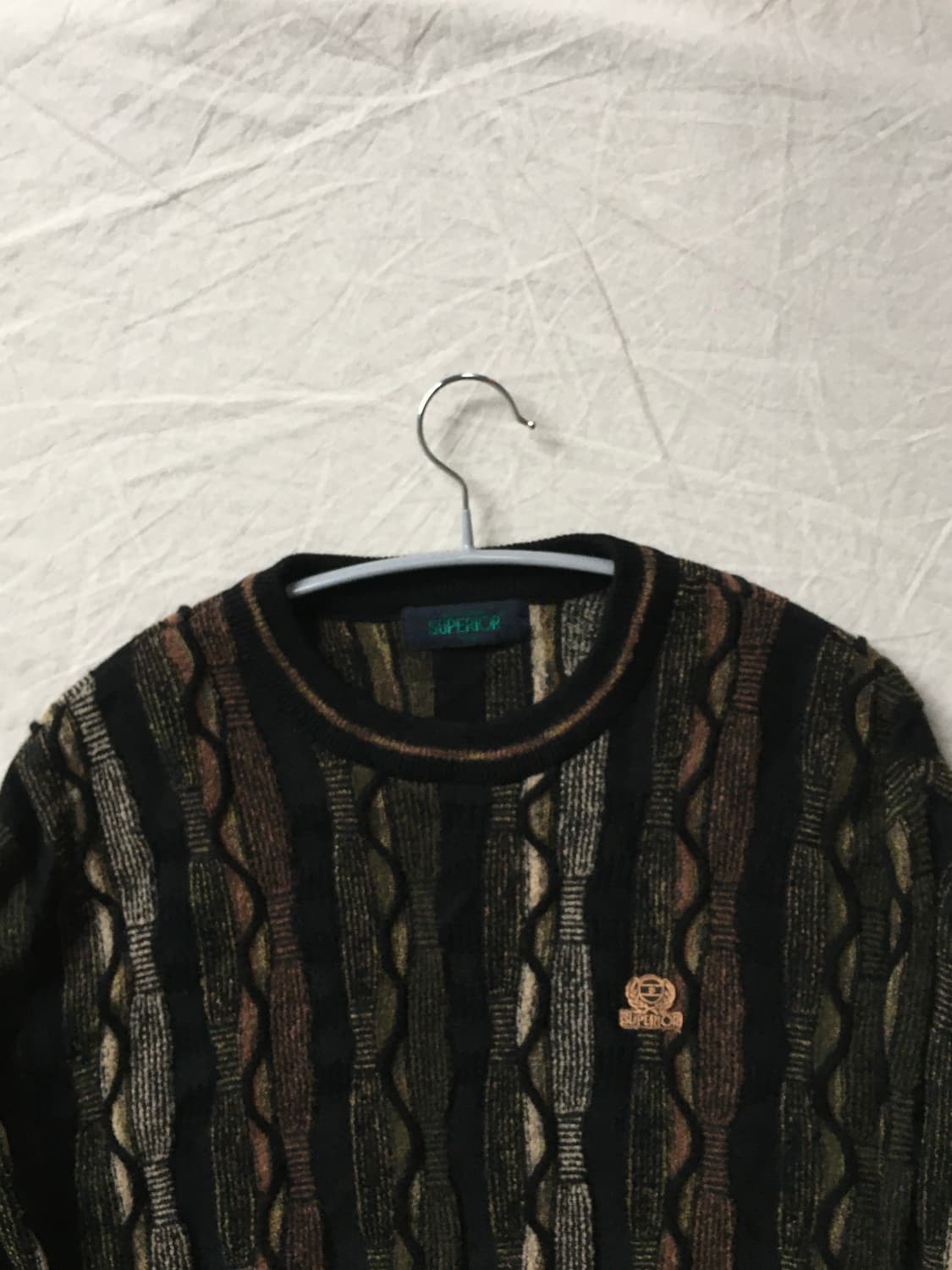 빈티지 멀티 케이블 니트 상품이미지4