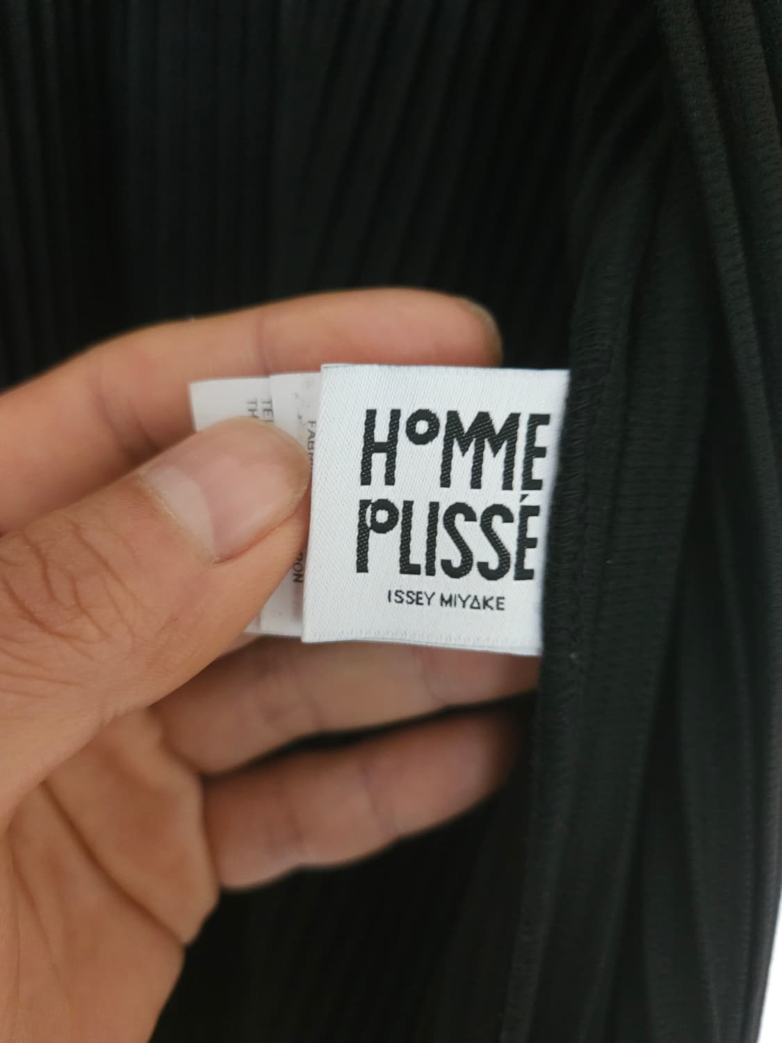 이세이 미야케 옴므 플리세 반팔 셔츠 2사이즈 블랙 상품이미지6