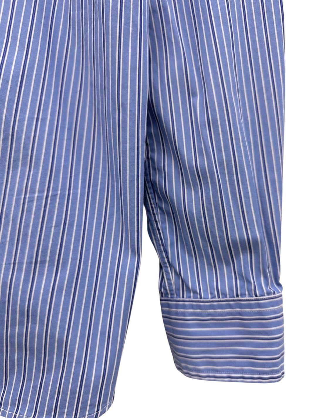 폴로 스트라이프 셔츠 블루 (M) 상품이미지4