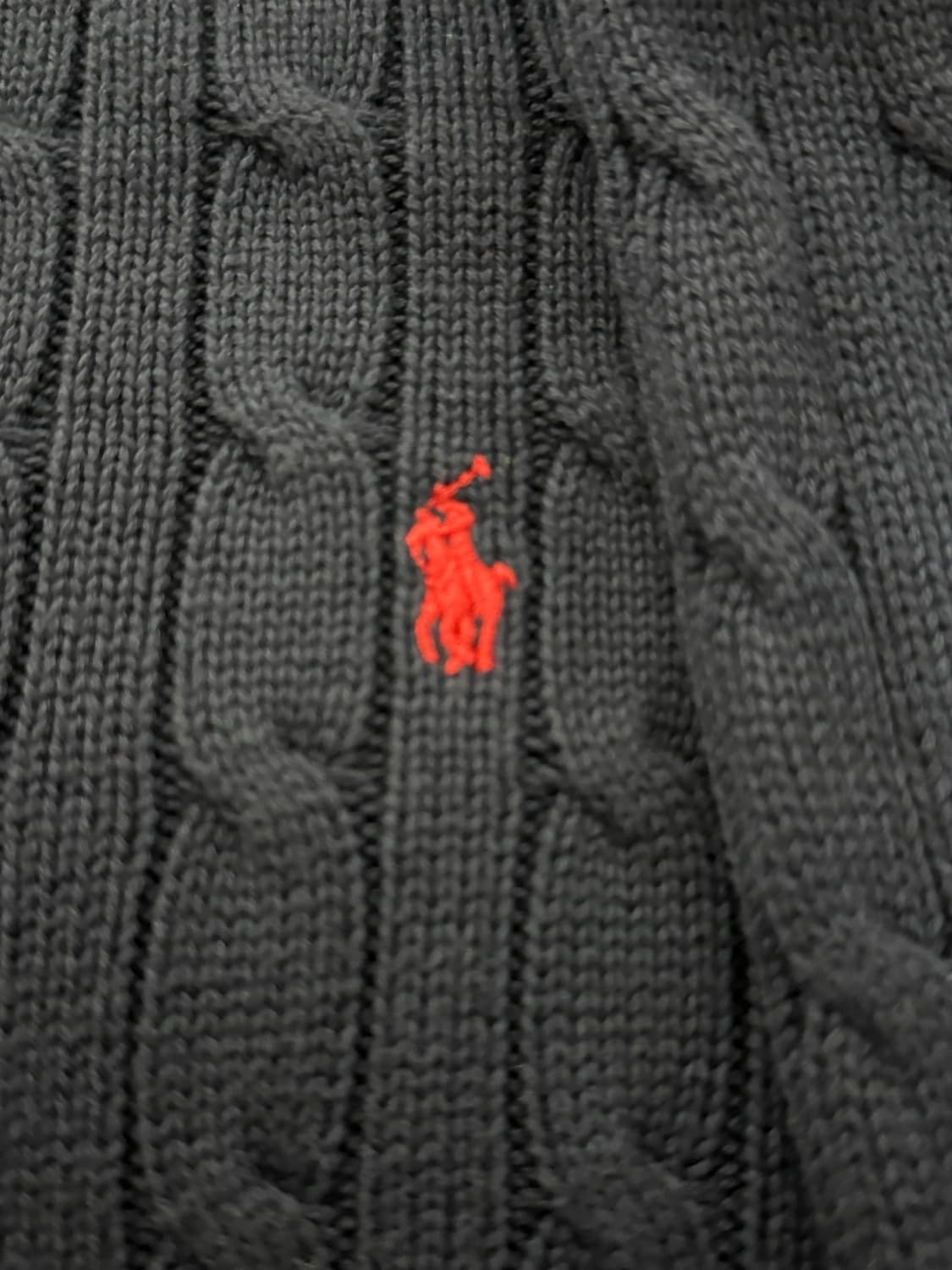 폴로 꽈배기 니트(보이즈) 상품이미지2