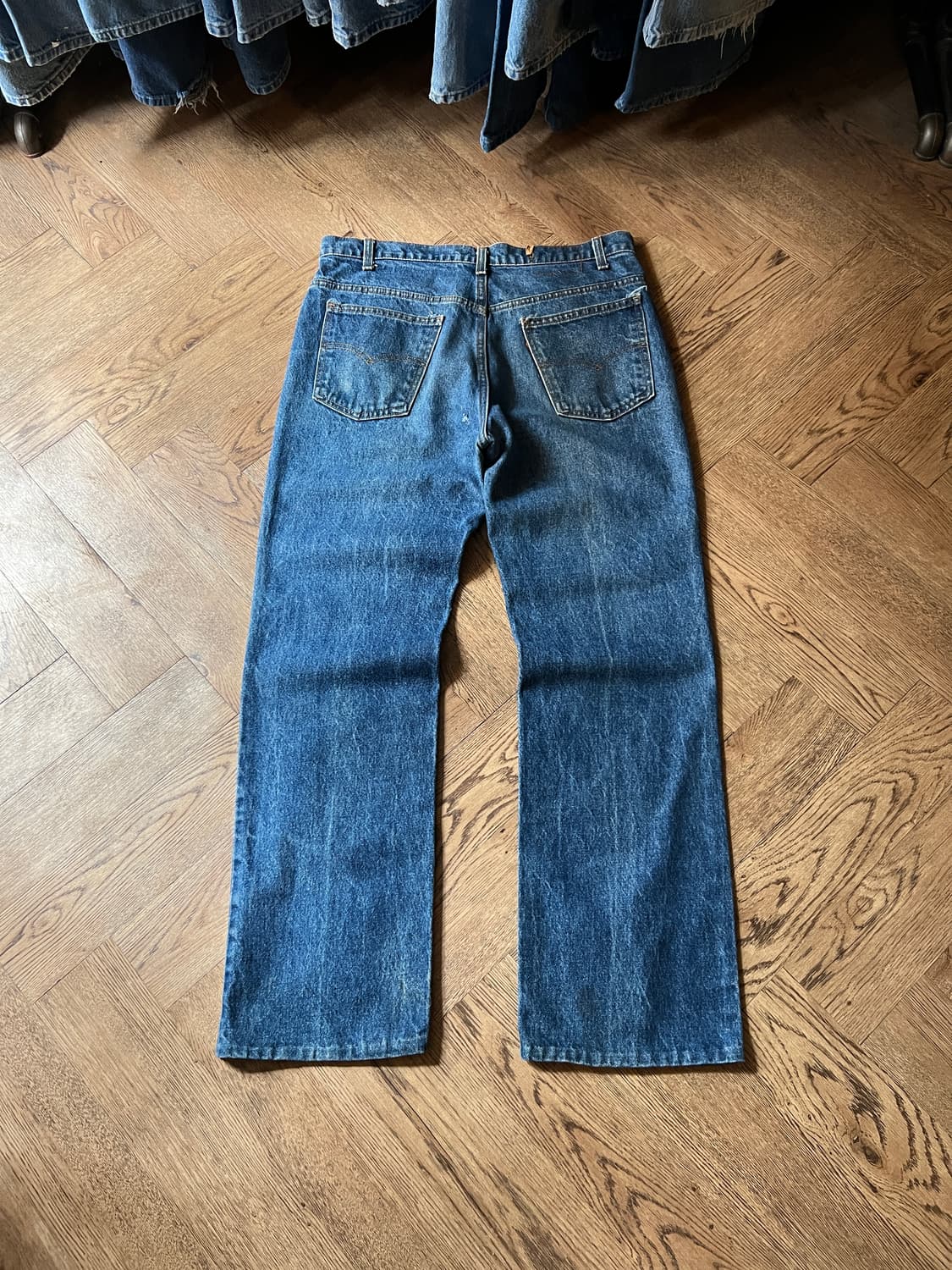 [36]80's 리바이스 USA 20517-0217 오렌지탭 플레어진 상품이미지2