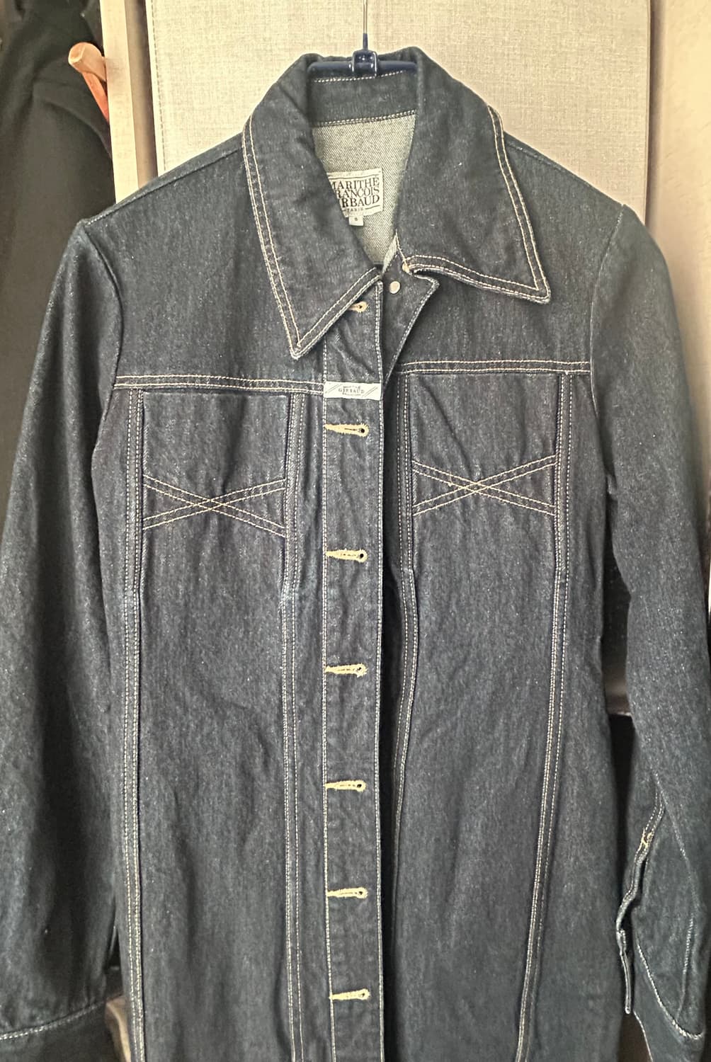 마리떼 프랑소와 저버 데님 롱 원피스 상품이미지3