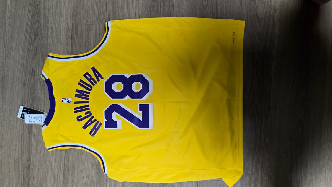 나이키 루이 하치무라 레이커스 유니폼 2XL  상품이미지2