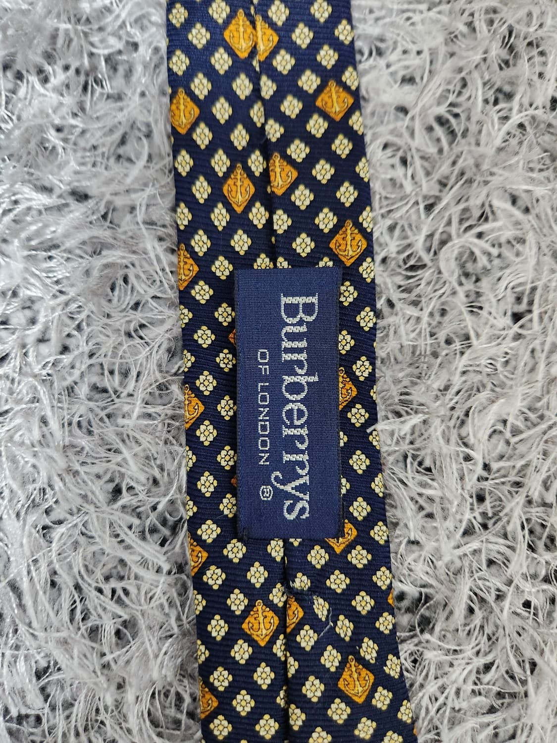 버버리Burberry 닻 패턴 넥타이 Free - N9 상품이미지7