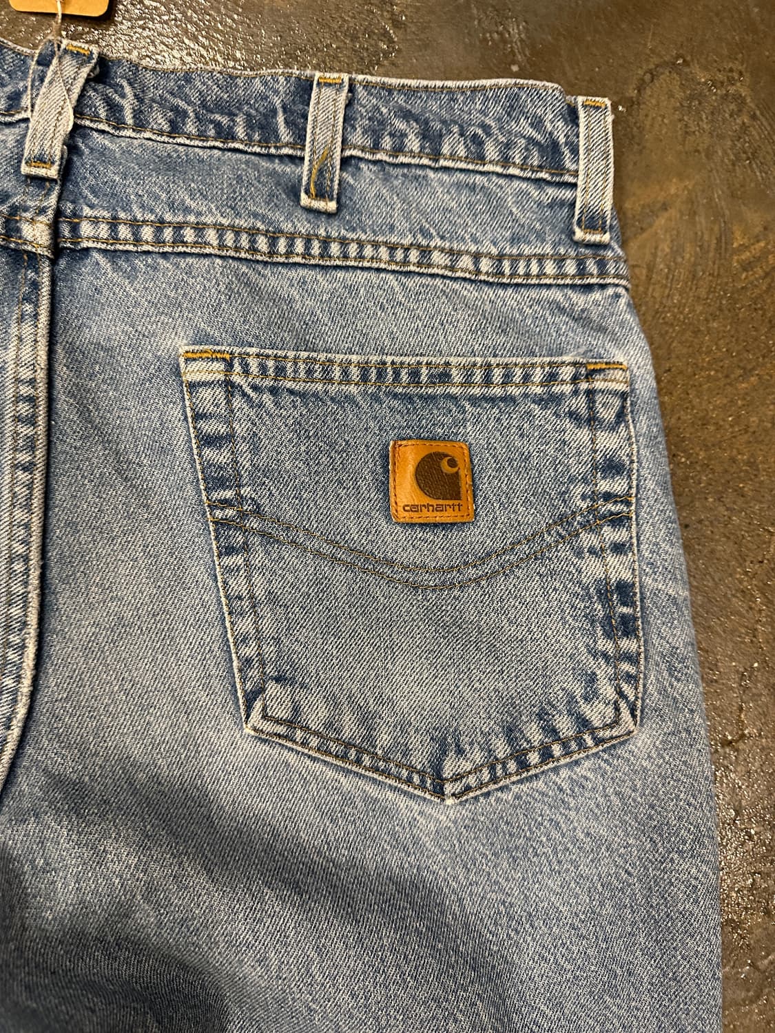 Carhartt 칼하트 테이퍼드핏 데님팬츠 36x34 상품이미지6