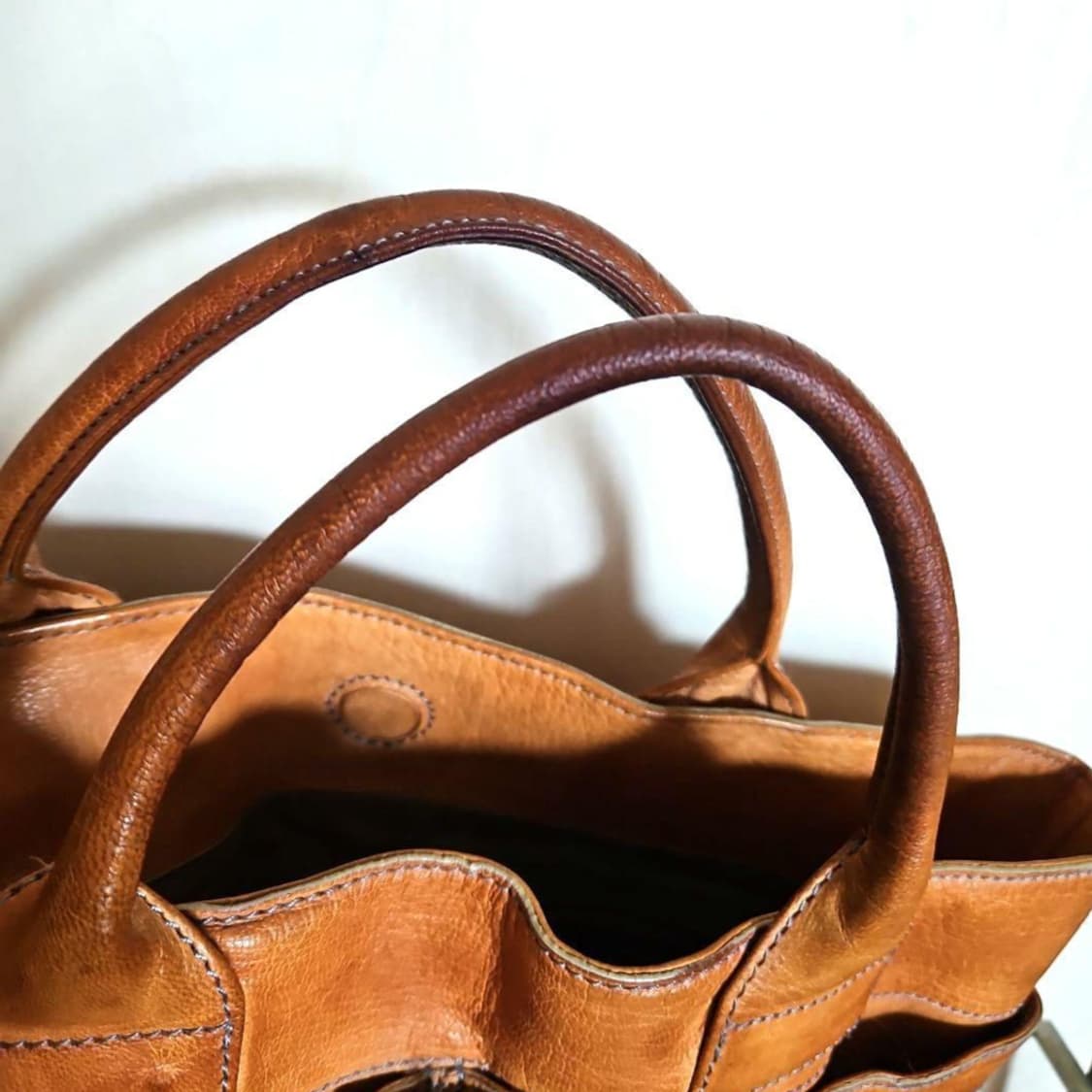 마가렛 호웰 아이디어 염소가죽 투웨이 헬맷백 상품이미지7