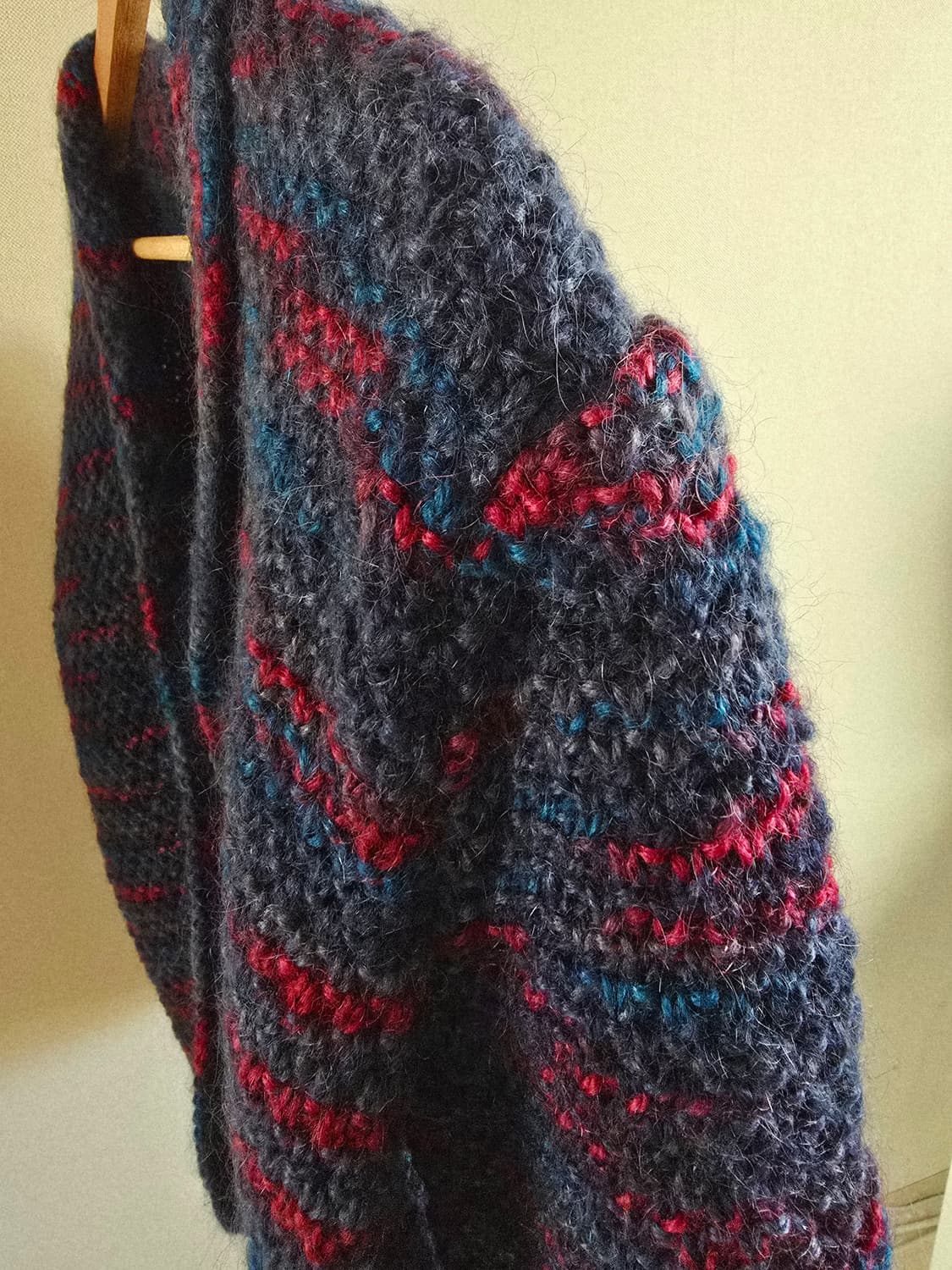 빈티지 핸드메이드 울 가디건 자켓  상품이미지3