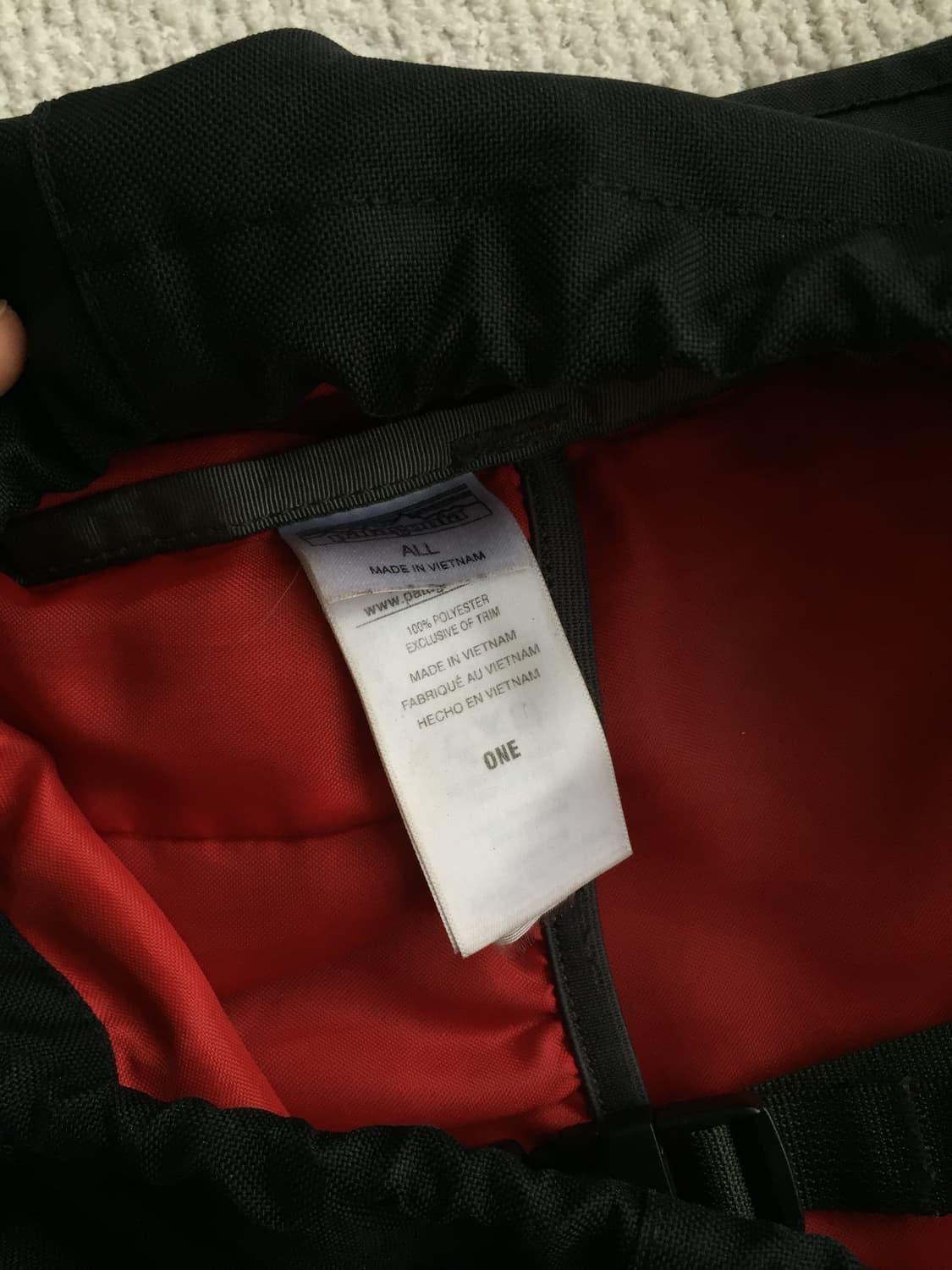 파타고니아 백팩 블랙 상품이미지7