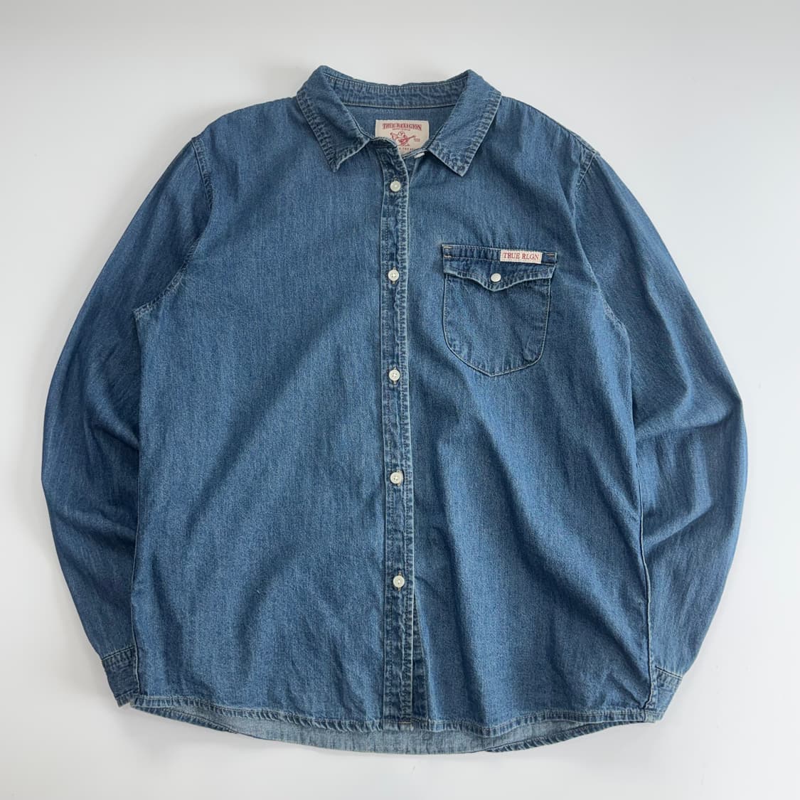 True religion 트루릴리전 데님 셔츠 상품이미지3