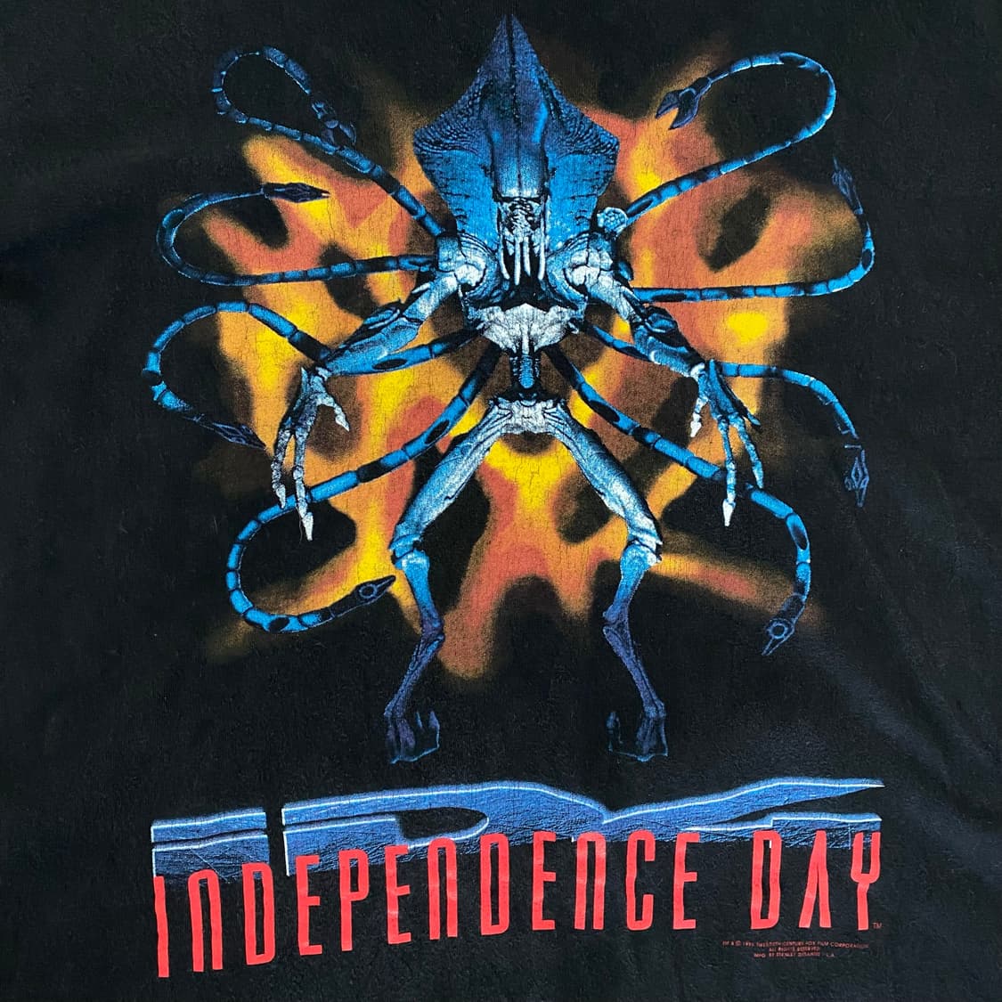 (XL) 90s 빈티지 인디펜던스데이 무비 티셔츠 상품이미지4