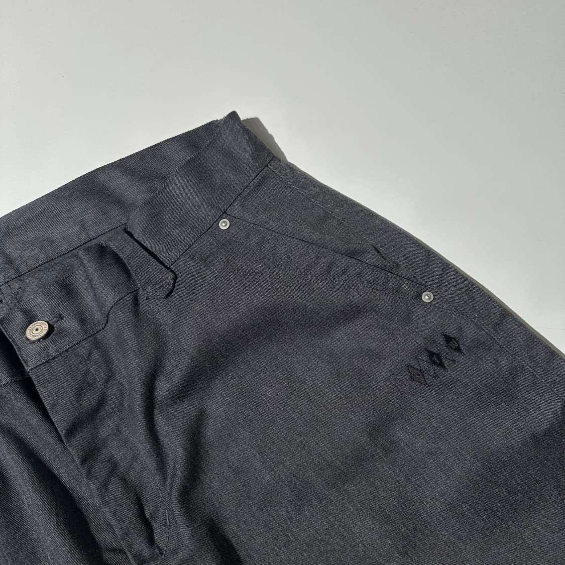 (새상품) 웨스트 라이드 로고 자수 웨스턴 팬츠 상품이미지5