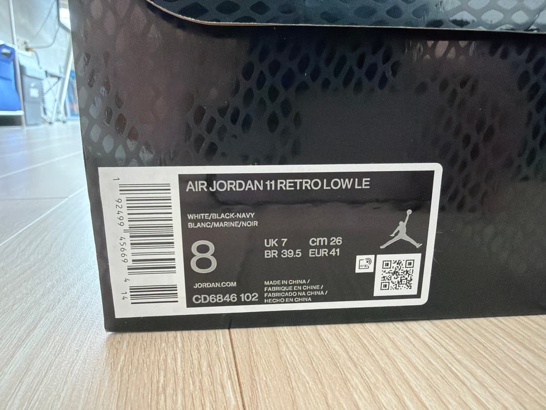 나이키 에어조던 11 레트로 로우 LE (네이비 뱀피) 상품이미지2