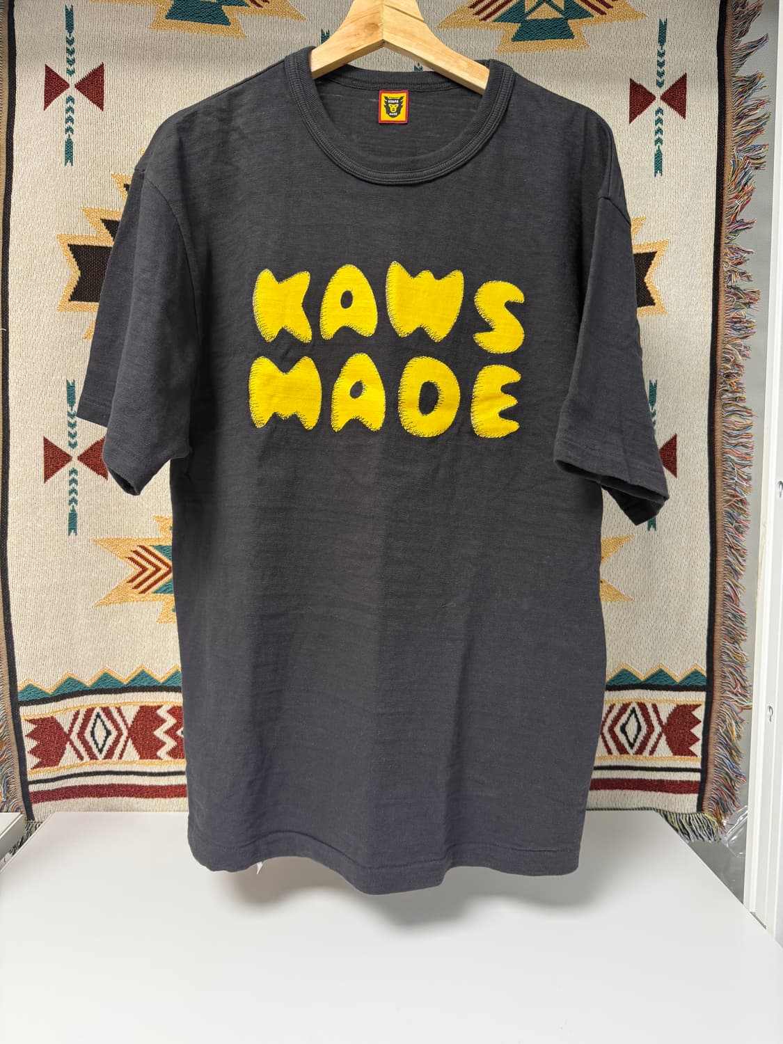 Human Made x Kaws T-Shirt Black 상품이미지3