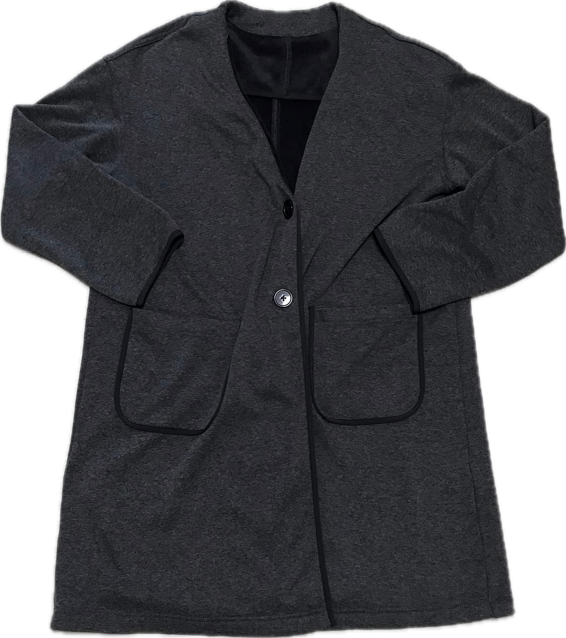 샤워가운st... 차콜 빈티지 롱가디건 (안감 융기모) 상품이미지3