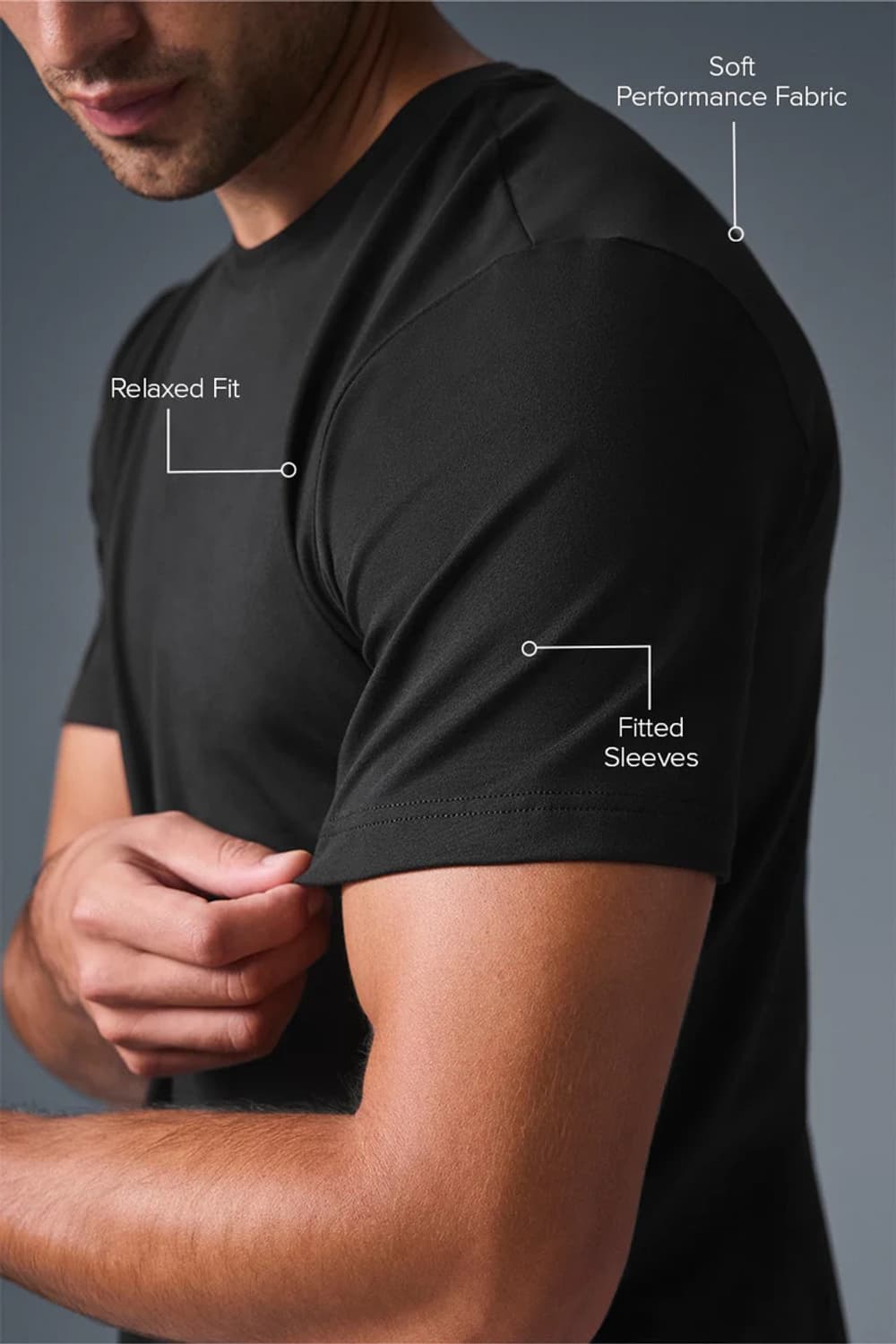 컨커 리폼 크루넥 티 새상품 2XL (black) 상품이미지2