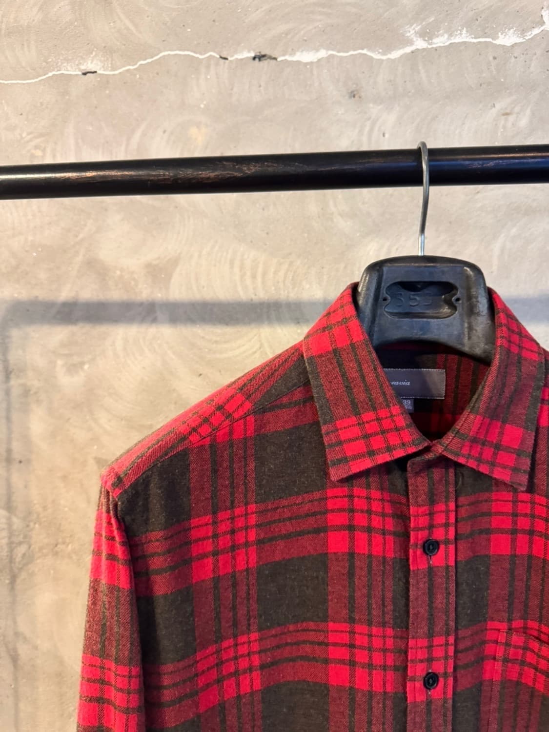 벨그라비아 플란넬 셔츠 슬림100 상품이미지5